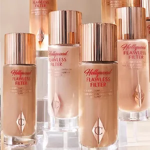 Charlotte Tilbury CT Highlighter Foundation מרקם רציף של קונסילר לחות איפור מבהיר אבקה קומפקטי
