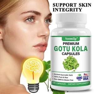Premium Centella Asiatica Capsules - Brain Supplement - Brain & Nervous System Calm Mental Clarity Improve Skin