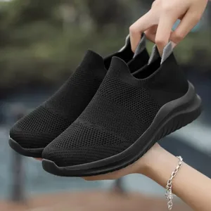 Panlalaking Sneakers Unisex Casual Shoes Soft Sole Slip-On Vulcanized Shoe Lightweight Loafers Plus Size Walking Men Shoes Tenis Hombres