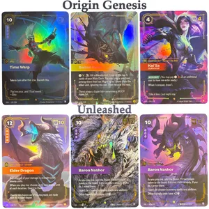 Rune Riftbound OGN Origin Genesis UNL Unleashed KaiSa Elder Dragon Collezionabile Alt Art Showcase Esclusiva Holo Foil Proxy Card