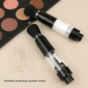 Multi-functional Push-on Spray Powder Brush Refillable Powder Brush Cosmetic Powder Brushes Foundation Blush Brush Makeup Tools