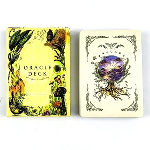 Hot Selling Oracle Deck Leisure Entertainment Card Family Gathering Divination Deck Tarot Board Playing Game Card Holiday Games