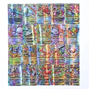 20PCS new French Pokemons Cards Vstar V GX MEGA TAG TEAM EX Game Battle Card hot sale