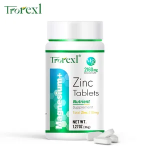 Millor suplement de magnesi zinc 60 comprimits Augmenta la vitalitat i la salut immune