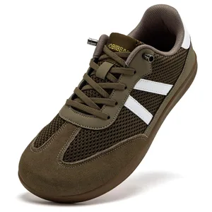 Women Men Wide Width Mesh Shoes Adjustable Slip On Sneakers Casual Retro Walking Shoes for Unisex
