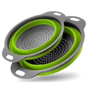 Kitchen Strainer Colander Set 2PCS Food 