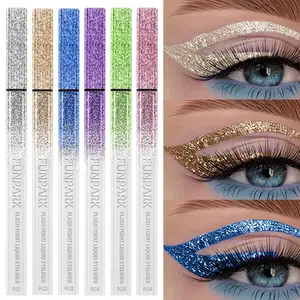 1PC Жылтыр сұйық көз контуры қарындаш суға төзімді күлгін қызғылт көк көз контуры қалам ұзаққа созылатын тез құрғататын көзге арналған макияж әйелдерге арналған