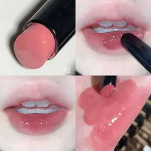 Gincu Cermin Mempunyai Tekstur Licin Kaya Warna Dan Pembentukan Filem Yang Tidak Akan Kering Atau Terperangkap Melembapkan Dan Bibir Monyet