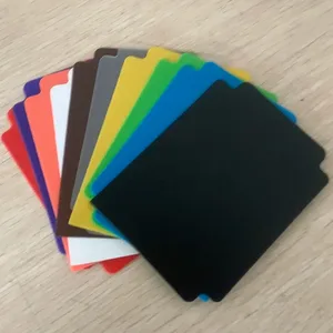 10 buah/set aksesoris permainan kartu pembagi kartu PP multiwarna