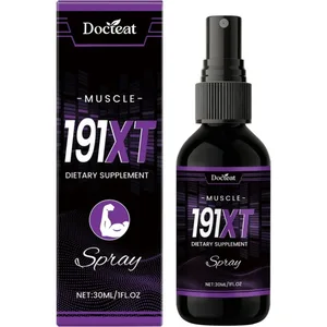 Semburan Otot 191XT dengan Vitamin B3 L-Arginine dan Ekstrak Tribulus Terrestris untuk Ketahanan Sokongan Otot 30 ML