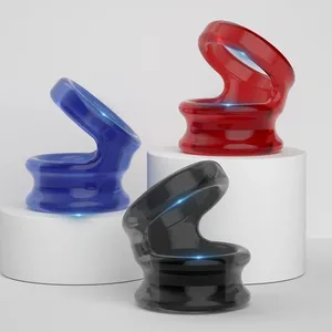 Cock Ring Penis Enlargement Sex Toys For Man Delay Ejeculation Adult Supplies TPE Dick Ring Male Masturbator Sex Shop 18+