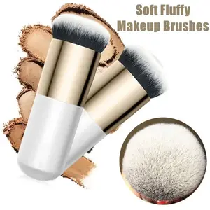 1PCS Pensule de machiaj Fond de ten Pudră liberă Corrector Blending Blush Brush Cosmetice sintetice moale Instrumente de machiaj pentru frumusețe