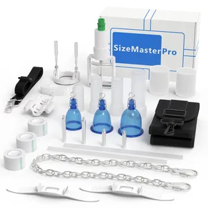 Nova mida Master Pro per a l'ampliació del penis masculí Millor dispositiu de creixement del penis Penis Master Extender Tassa de buit